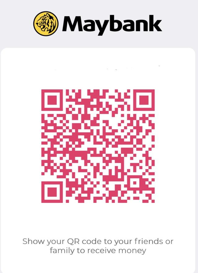 STS Maybank payment QR
